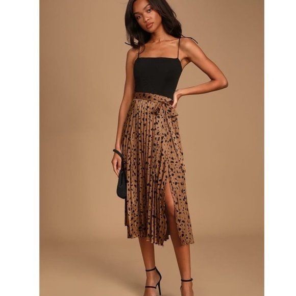 moon river leopard dress